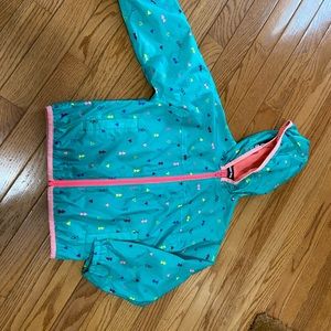 Lands End Packable Waterproof Rain Jacket - Kids